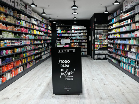 BETH'S HAIR C.C. Gran Casa Zaragoza tienda productos para el cabello y skincare