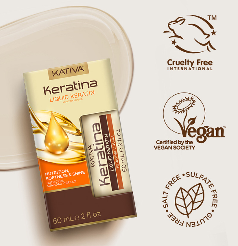 Keratina líquida nutritiva de KATIVA BETH'S HAIR Keratina líquida nutritiva de KATIVA BETH'S HAIR