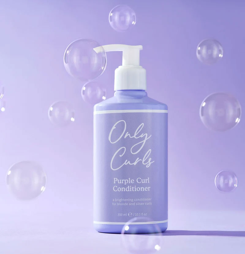 Acondicionador matizador rubios PURPLE CURL CONDITIONER de ONLY CURLS BETH'S HAIR Acondicionador matizador rubios PURPLE CURL CONDITIONER de ONLY CURLS BETH'S HAIR