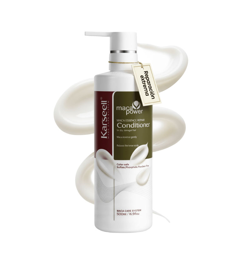 Acondicionador reparador con proteínas y aceite de argán y macadamia Maca Essence de Karseell BETH'S HAIR Acondicionador reparador con proteínas y aceite de argán y macadamia Maca Essence de Karseell BETH'S HAIR