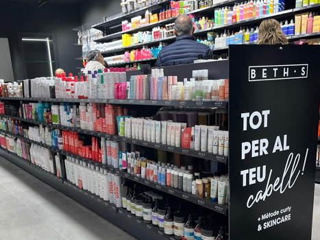 BETH'S HAIR Badalona Carrer del Mar 7 tienda productos para el cabello y skincare