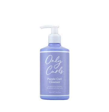 Champú matizador rubios PURPLE CURL CLEANSER de ONLY CURLS BETH'S HAIR