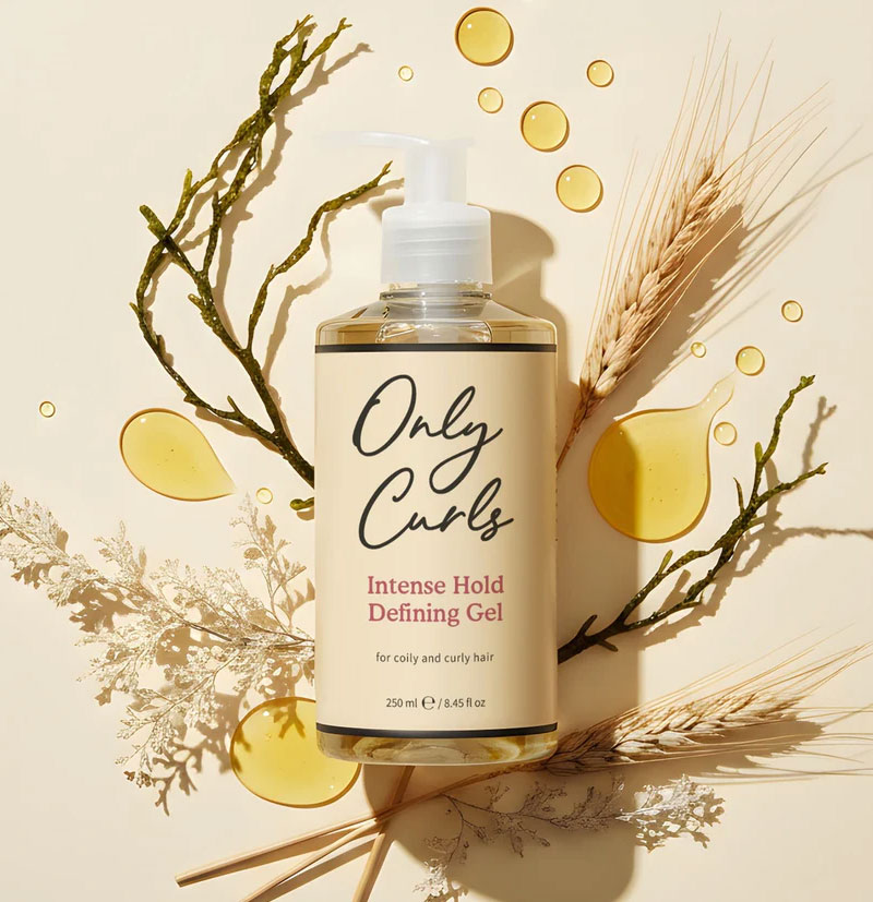 Gel definición rizos con fijación intensa INTENSE HOLD DEFINING GEL de ONLY CURLS BETH'S HAIR Gel definición rizos con fijación intensa INTENSE HOLD DEFINING GEL de ONLY CURLS BETH'S HAIR