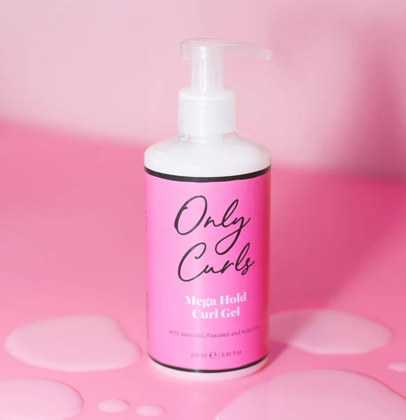 Gel definición rizos con mega fijación MEGA HOLD CURL GEL de ONLY CURLS BETH'S HAIR Gel definición rizos con mega fijación MEGA HOLD CURL GEL de ONLY CURLS BETH'S HAIR
