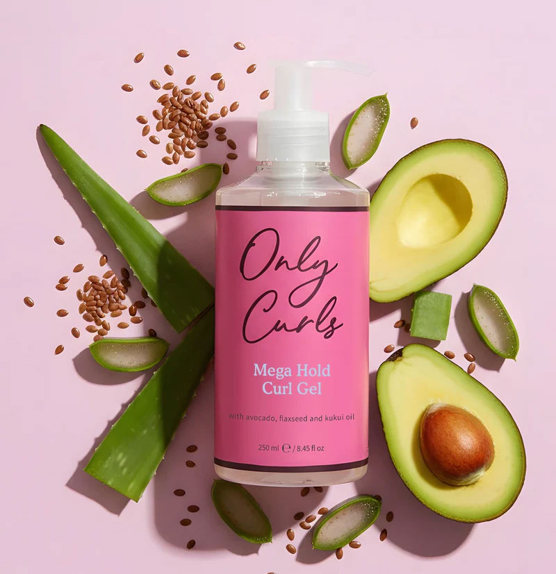 Gel definición rizos con mega fijación MEGA HOLD CURL GEL de ONLY CURLS BETH'S HAIR Gel definición rizos con mega fijación MEGA HOLD CURL GEL de ONLY CURLS BETH'S HAIR