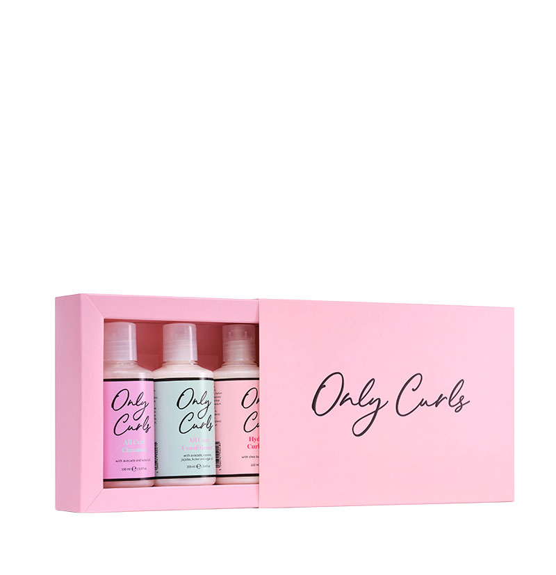 Pack inicio cuidado rizos STARTER PACK de ONLY CURLS BETH'S HAIR Pack inicio cuidado rizos STARTER PACK de ONLY CURLS BETH'S HAIR