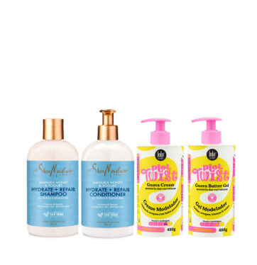 Pack método curly porosidad baja cabello rizado grueso BETH'S HAIR