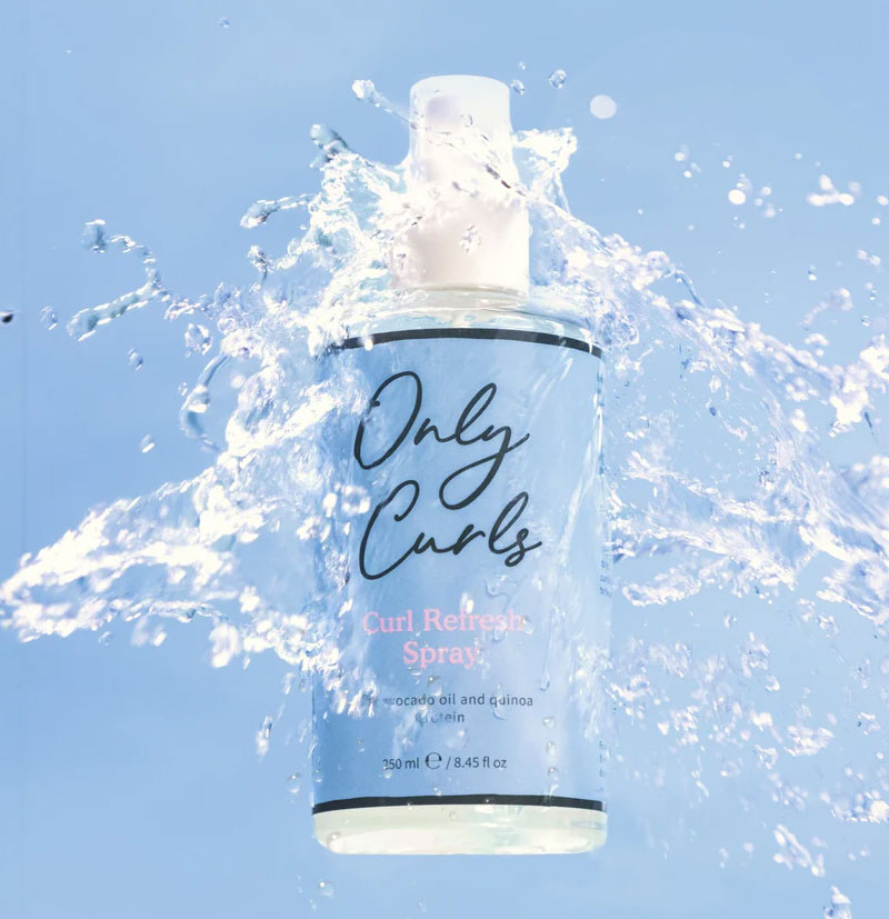 Spray para refrescar rizos CURL REFRESH SPRAY de ONLY CURLS BETH'S HAIR Spray para refrescar rizos CURL REFRESH SPRAY de ONLY CURLS BETH'S HAIR