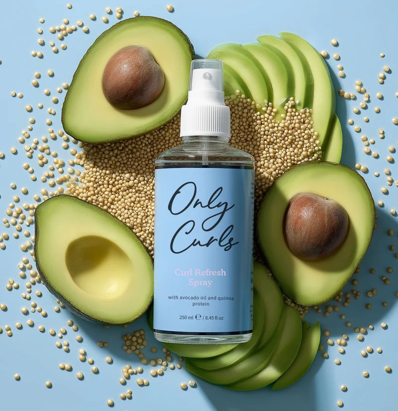 Spray para refrescar rizos CURL REFRESH SPRAY de ONLY CURLS BETH'S HAIR Spray para refrescar rizos CURL REFRESH SPRAY de ONLY CURLS BETH'S HAIR