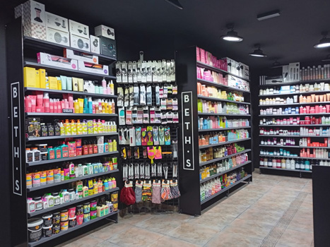 BETH'S HAIR Barcelona Travessera de Dalt 32 tienda productos para el cabello y skincare