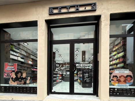 BETH'S HAIR Madrid Paseo de las Delicias 62 tienda productos para el cabello y skincare