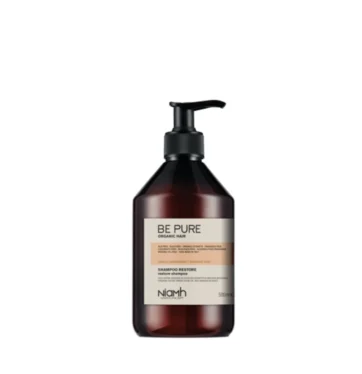 Champú reparador con aceite de oliva virgen extra ecológico y extracto de plátano RESTORE de BE PURE BETH'S HAIR