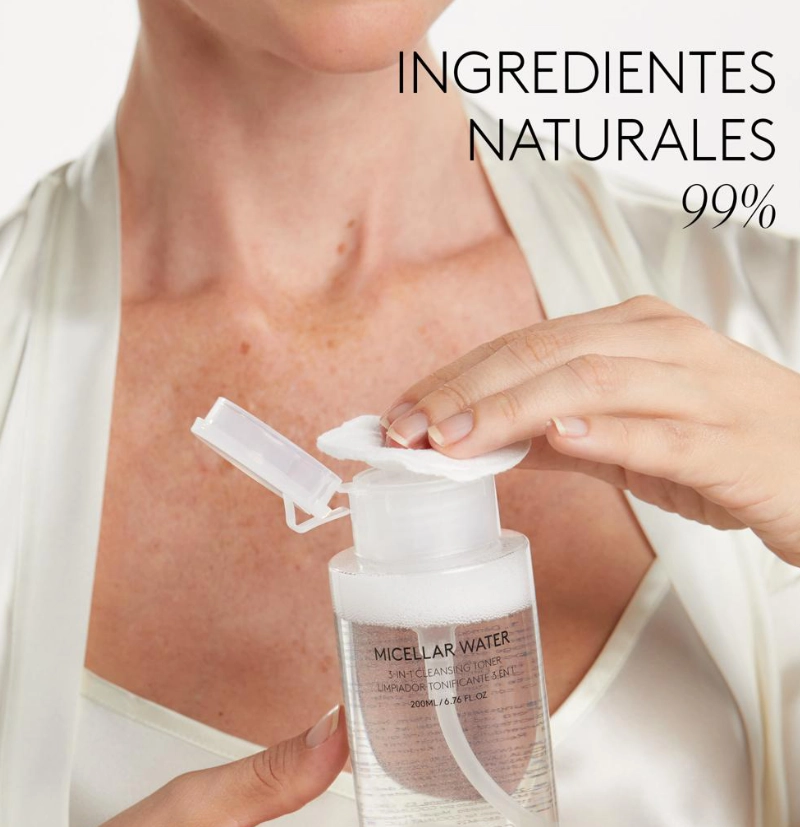 Agua Micelar 3 en 1 Micellar Water de COCUNAT BETH'S HAIR Agua Micelar 3 en 1 Micellar Water de COCUNAT BETH'S HAIR