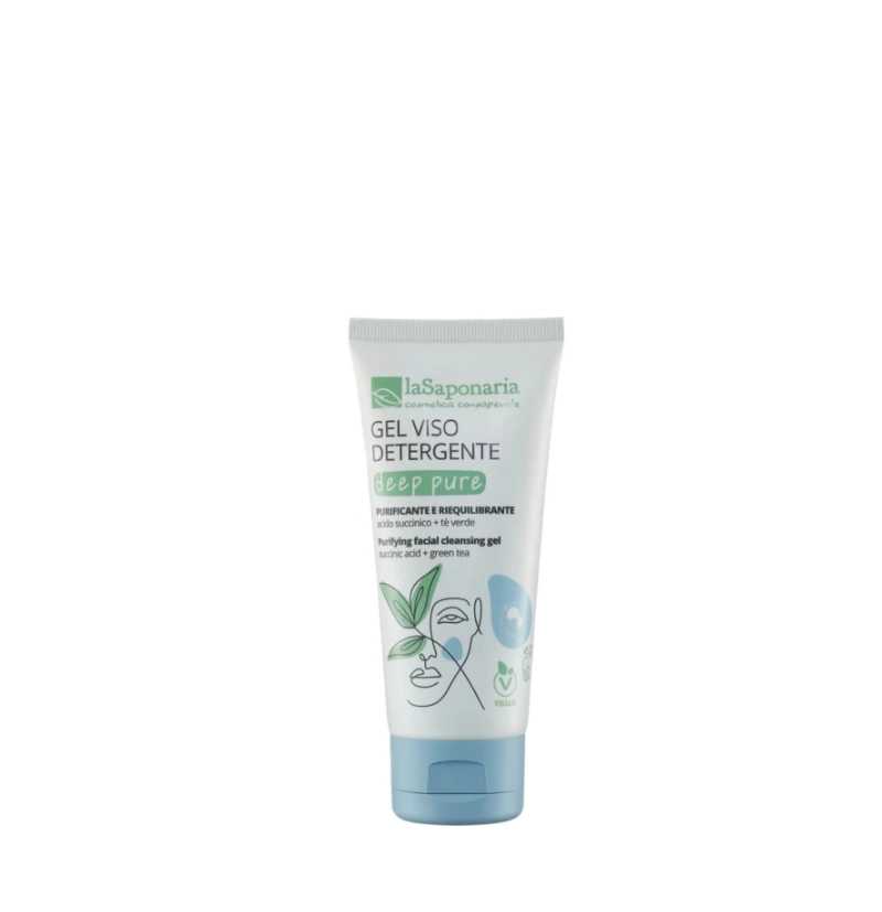 Deep pure gel limpiador purificante piel grasa Deep pure purifying cleansing gel de LA SAPONARIA BETH'S HAIR Deep pure gel limpiador purificante piel grasa Deep pure purifying cleansing gel de LA SAPONARIA BETH'S HAIR