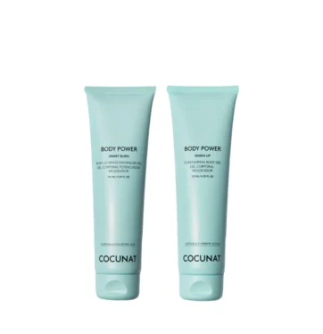 Dúo Gel anticelulítico Body Power Set Smart Burn + Warm up de COCUNAT BETH'S HAIR