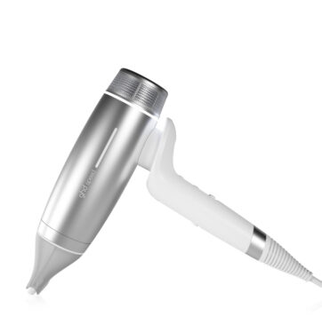 Secador iónico profesional ghd Speed Blanco Plata BETH'S HAIR