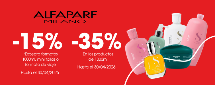 Rebajas ofertas descuento en Alfaparf