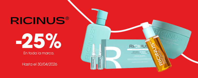 Rebajas ofertas descuento -25% en RICINUS