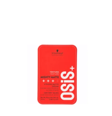 Cera en crema matificante fijación ultra fuerte OSiS+ Mighty matte de SCHWARZKOPF BETH'S HAIR