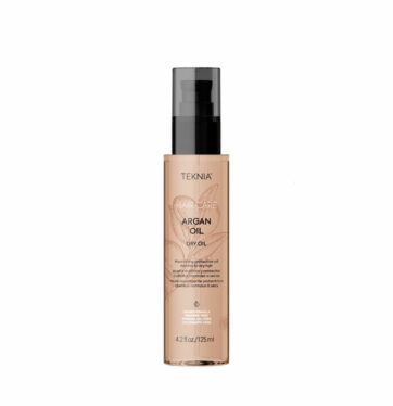 Aceite seco nutritivo con aceite de argán TEKNIA de LAKME BETH'S HAIR