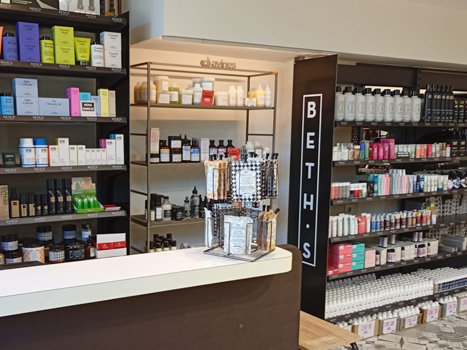 BETH'S HAIR Barcelona calle Marina 75 tienda productos para el cabello y skincare