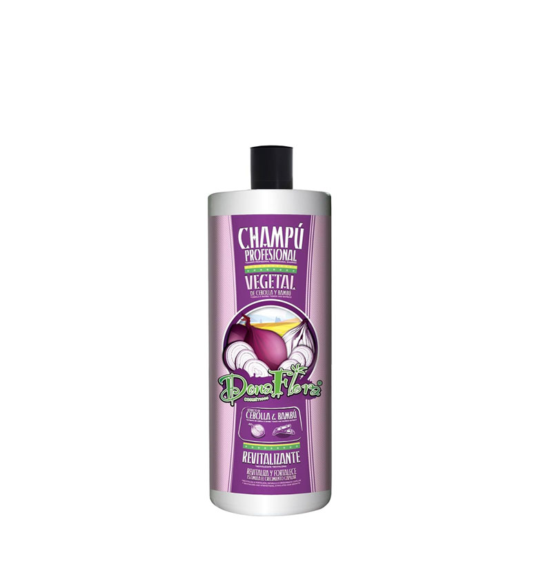 Champú revitalizante de Cebolla & Bambú de DONA FLORA Champú revitalizante de Cebolla & Bambú de DONA FLORA