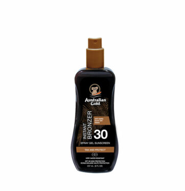 Spray Gel Bronzer SPF30 Instant bronzer de Australian Gold BETH'S HAIR