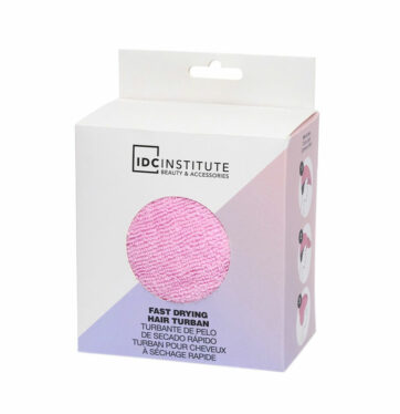 Turbante de pelo de secado rápido de IDC INSTITUTE BETH'S HAIR
