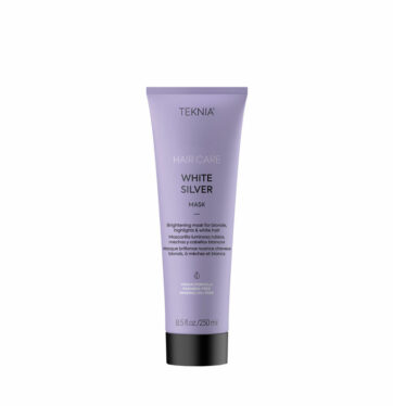 Mascarilla luminosa para rubios, con mechas y cabellos blancos White Silver TEKNIA de LAKME BETH'S HAIR
