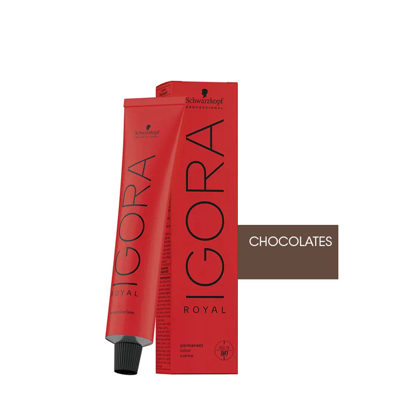 Tinte Igora Royal permanente chocolates de SCHWARZKOPF BETH'S HAIR Tinte Igora Royal permanente chocolates de SCHWARZKOPF BETH'S HAIR
