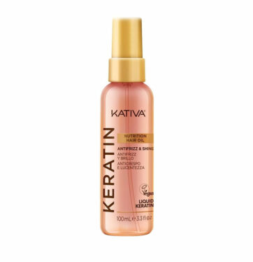 Aceite capilar anti-frizz y brillo KERATINA de KATIVA BETH'S HAIR