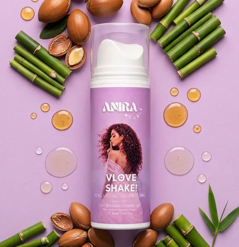 Gel definidor de fijación flexible Vlove Shake cream gel de Anira Curls BETH'S HAIR Gel definidor de fijación flexible Vlove Shake cream gel de Anira Curls BETH'S HAIR