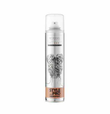 Laca fijación fuerte con aceite de Argán Style Pro de TASSEL BETH'S HAIR