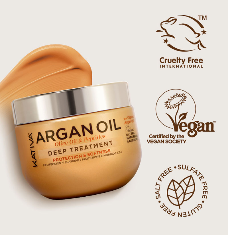 Mascarilla tratamiento intensivo Argán oil de KATIVA BETH'S HAIR Mascarilla tratamiento intensivo Argán oil de KATIVA BETH'S HAIR