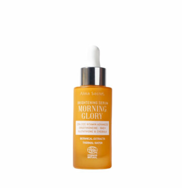 Serúm facial con triple vitamina C Morning Glory Brightening Serum de Alma Secret BETH'S HAIR