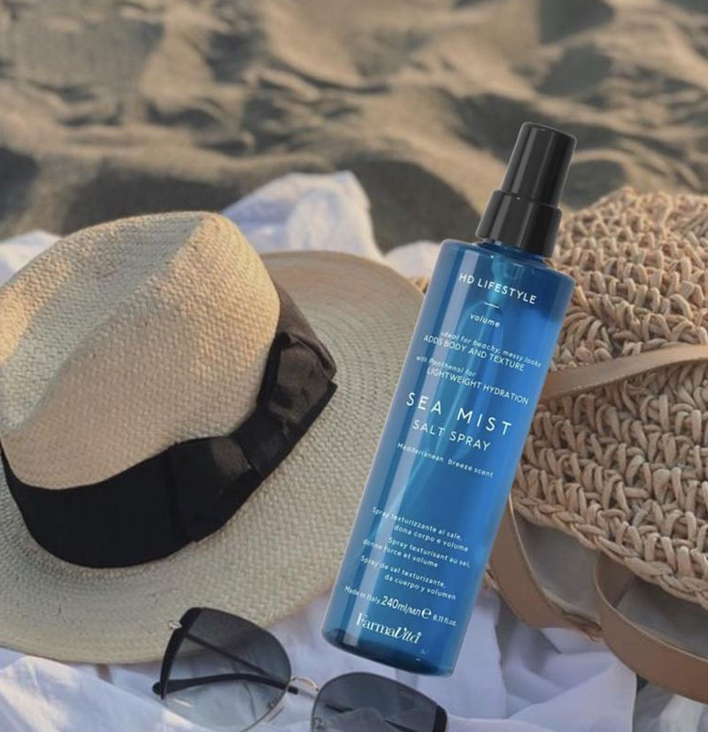 Spray de sal texturizante efecto mojado Sea Mist de farmavita BETH'S HAIR Spray de sal texturizante efecto mojado Sea Mist de farmavita BETH'S HAIR