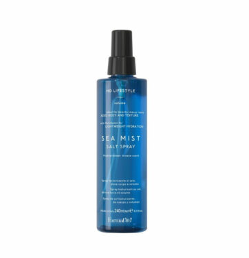 Spray de sal texturizante efecto mojado Sea Mist de farmavita BETH'S HAIR