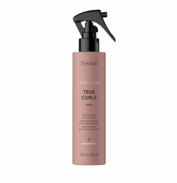 Spray refrescante de rizos leave-in TRUE CURLS TEKNIA de LAKME BETH'S HAIR