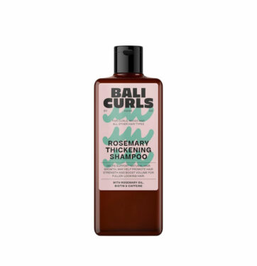 Champú Fortalecedor y Voluminizador de Romero ROSEMARY THICKENING SHAMPOO de BALI CURLS BETH'S HAIR