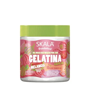 Gelatina capilar melancia definición, hidratación y anti frizz de SKALA BETH'S HAIR