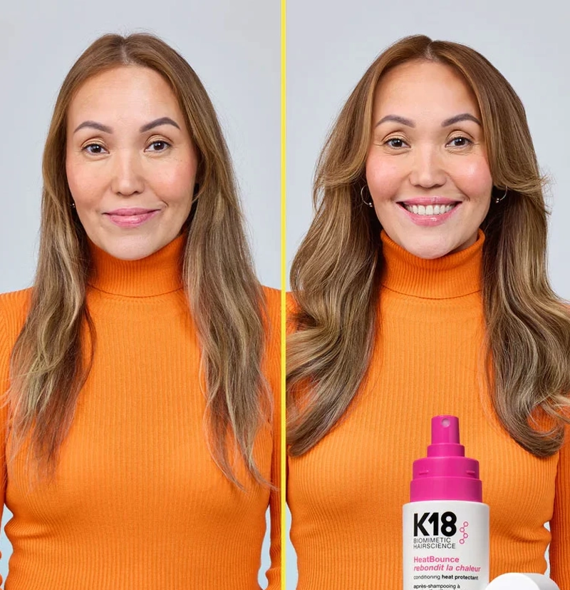 K18 Acondicionador sin enjuague con protección térmica HeatBounce conditioning heat protectant BETH'S HAIR K18 Acondicionador sin enjuague con protección térmica HeatBounce conditioning heat protectant BETH'S HAIR