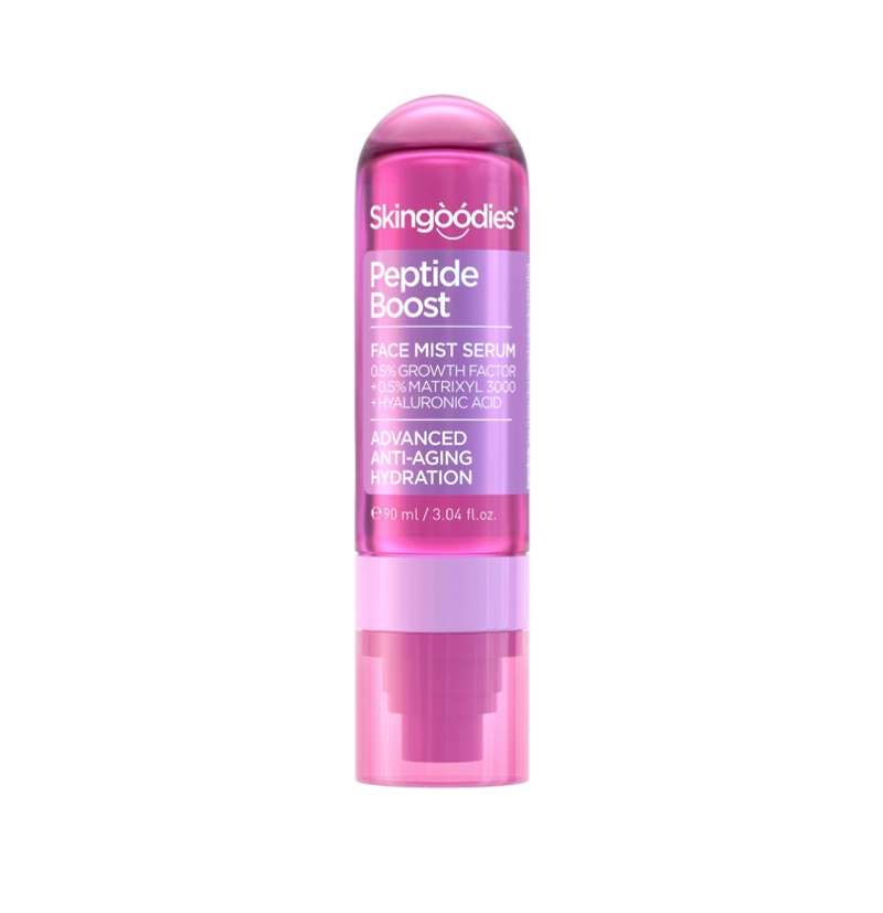 Sérum facial en bruma antiedad Peptide Boost de skingoodies BETH'S HAIR Sérum facial en bruma antiedad Peptide Boost de skingoodies BETH'S HAIR