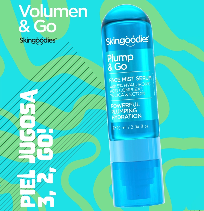 Sérum facial en bruma hidratante Plump & Go de skingoodies BETH'S HAIR Sérum facial en bruma hidratante Plump & Go de skingoodies BETH'S HAIR