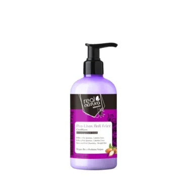Acondicionador brillo y prolongación alisado Pro-lisos antifrizz Real Natura BETH'S HAIR