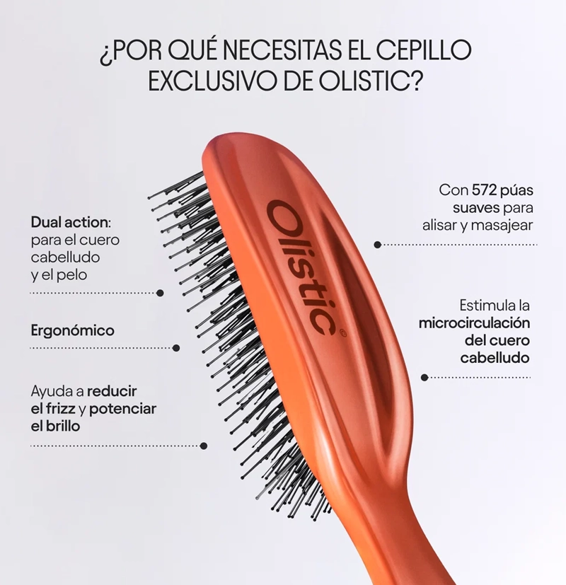 Cepillo capilar estimulante The iBrush de Olistic BETH'S HAIR Cepillo capilar estimulante The iBrush de Olistic BETH'S HAIR