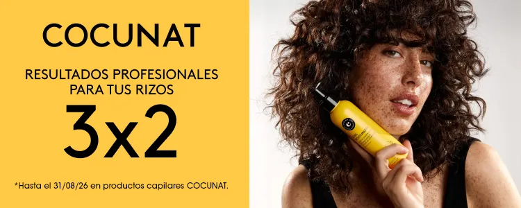 productos marca COCUNAT promoción 3X2 EN BETH'S HAIR