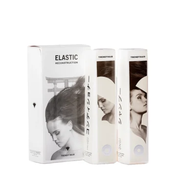 Kit champú y acondicionador con Queratina y Ginseng ELASTIC reconstrucción de TRENDY HAIR BETH'S HAIR