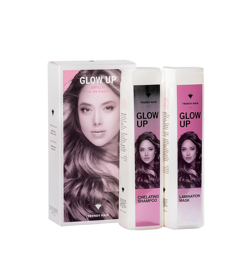 Kit champú y mascarilla brillo BAIN GLOW UP de TRENDY HAIR BETH'S HAIR Kit champú y mascarilla brillo BAIN GLOW UP de TRENDY HAIR BETH'S HAIR