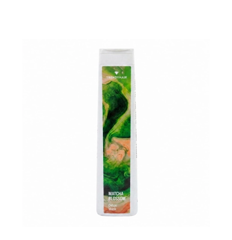 Mascarilla detox Matcha Blossom mask de TRENDY HAIR BETH'S HAIR Mascarilla detox Matcha Blossom mask de TRENDY HAIR BETH'S HAIR