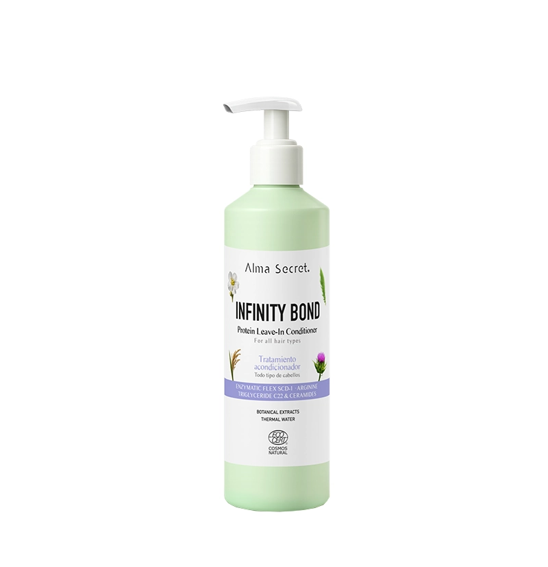 Tratamiento acondicionador proteico sin aclarado Infinity Bond de Alma Secret BETH'S HAIR Tratamiento acondicionador proteico sin aclarado Infinity Bond de Alma Secret BETH'S HAIR